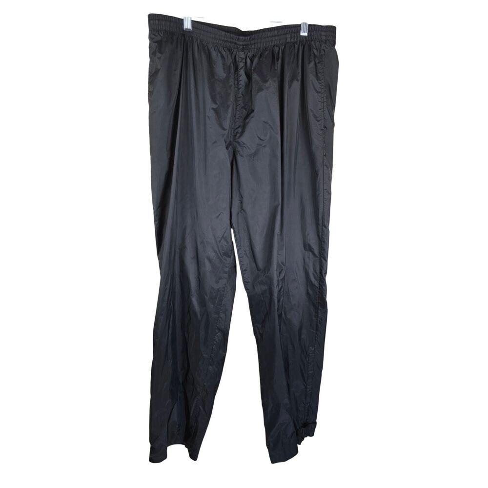 Columbia Black Packable Pockets Adjustable Hem Athletic Hiking Men's Pants XL